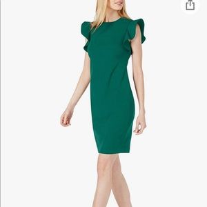 Calvin Klein Green Sheath